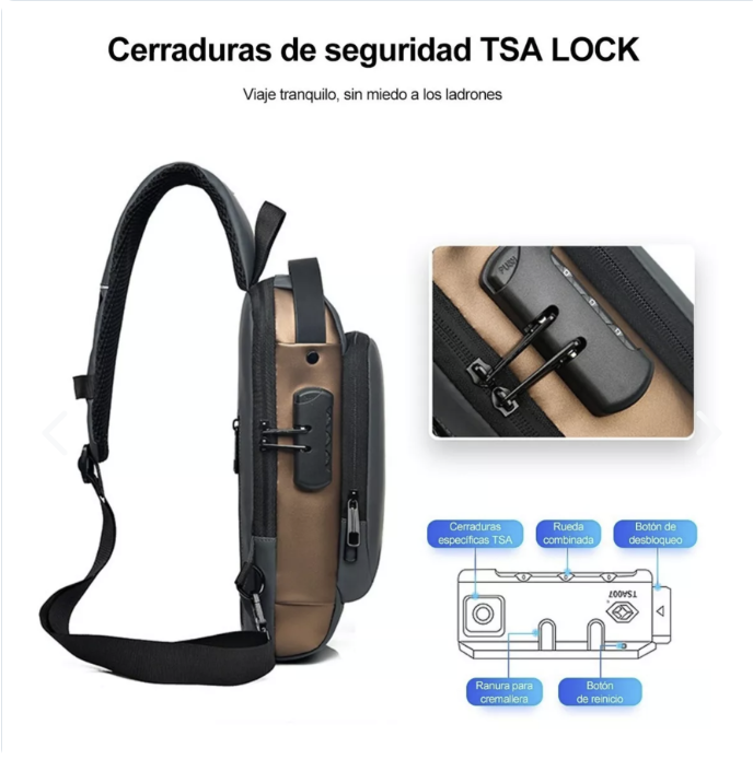 Mochila urbana antirrobo + ENVIO GRATIS 🚚